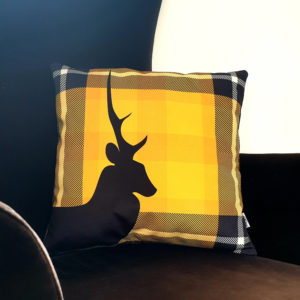 coussin cerf Francois Pompon