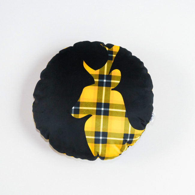 coussin-rond-cerf-jaune-2