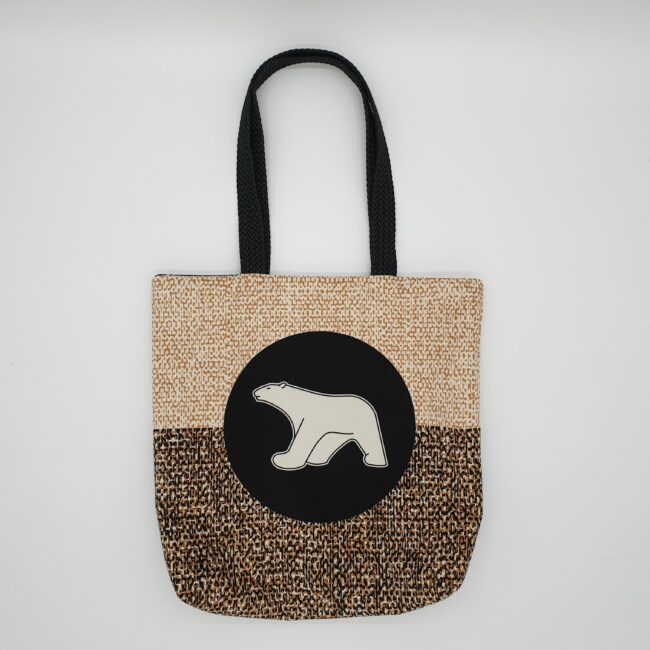 sac ours pompon inspiré de l'ours blanc du sculpteur François Pompon